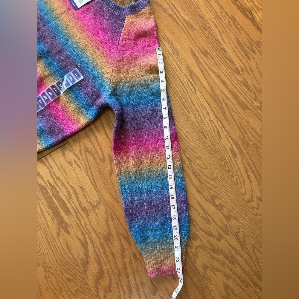 $89 NWT XXL Women Lovely Ombre BB Dakota Sweater Steve Madden - Picture 10 of 10